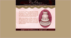 Desktop Screenshot of cakeobsessions.com